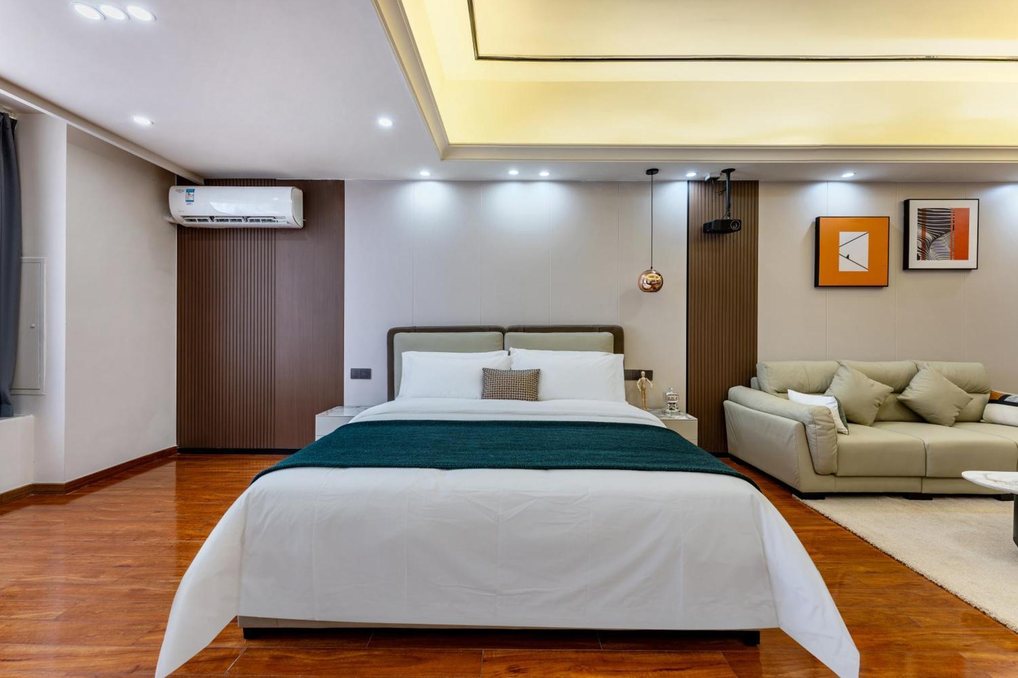 East Maple International Apartment - Guangzhou Luogang Wanda Plaza Suyuan Metro Station Exterior foto